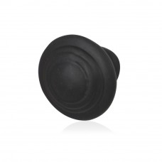 Smeedijzer zwart meubelknop 25mm/ hoogte 26mm 6510.25