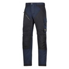 Ruffwork, work trousers , donker blauw - zwart (9504), 052