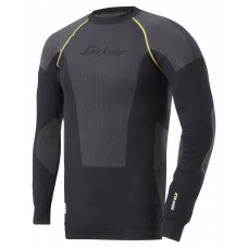 Xtr body engineered long sleeve t-shirt, zwart - donker grijs (0418),