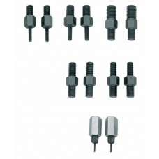 Set draadeind-adapters, m10 1.81/10