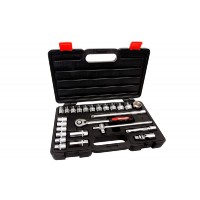 DOPSLEUTELSET 1/2" 25-DELIG