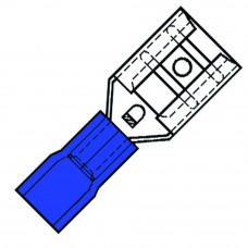 Geisoleerde vlakstekerhuls 7,7x0,8mm voor draad 1,5-2,5 mm²