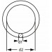 Gelaste ring 030-04mm vz. / 360-0430e