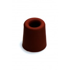 Deurbuffer rubber rood ø30x24mm / dbr 24 ro